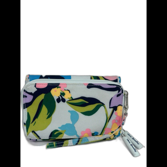 Vera Bradley Crossbody Wristlet Wallet Women’s Floral Pattern 6.5”x4x1.5 approx. - Picture 2 of 11